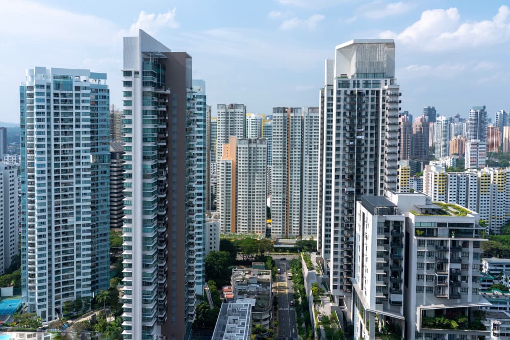 apartment towers