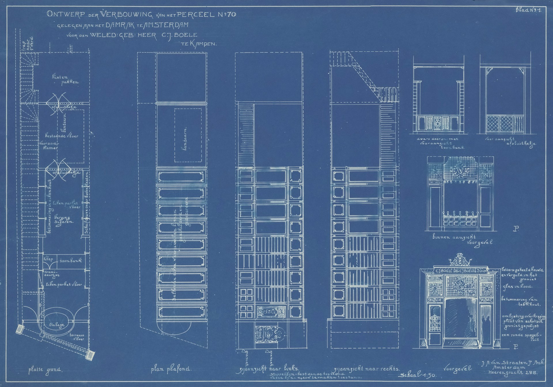 blueprint design of a building