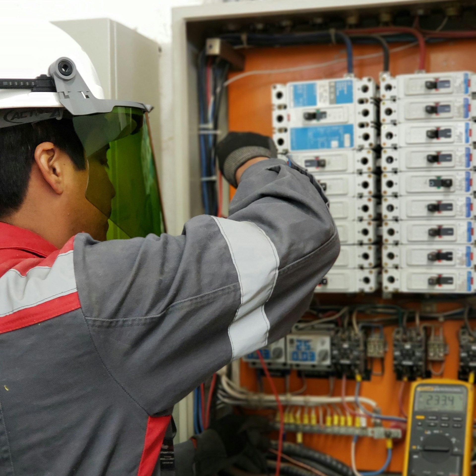 electrician working