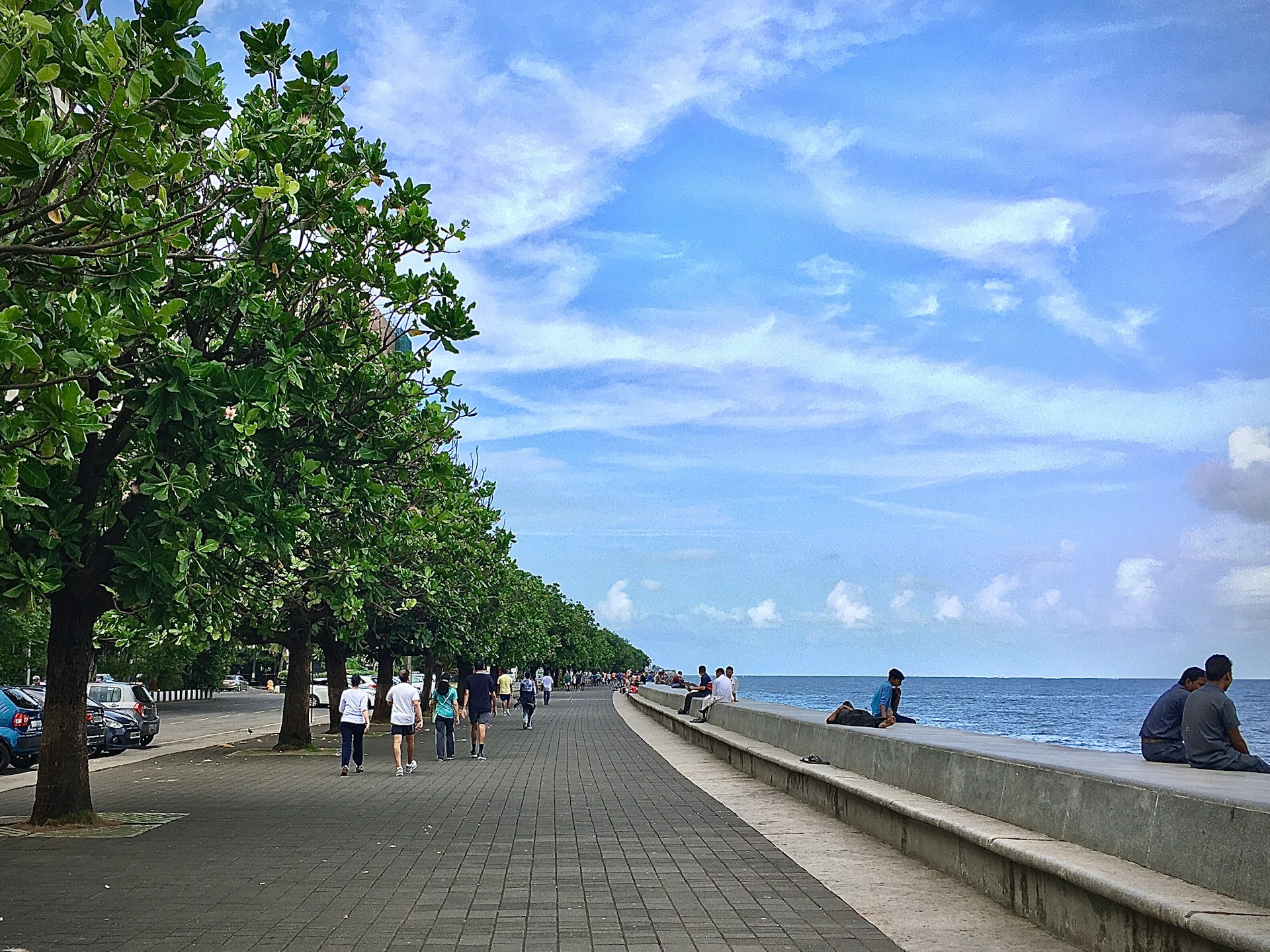 marine drive during morning