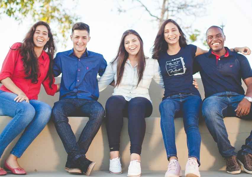 people smiling